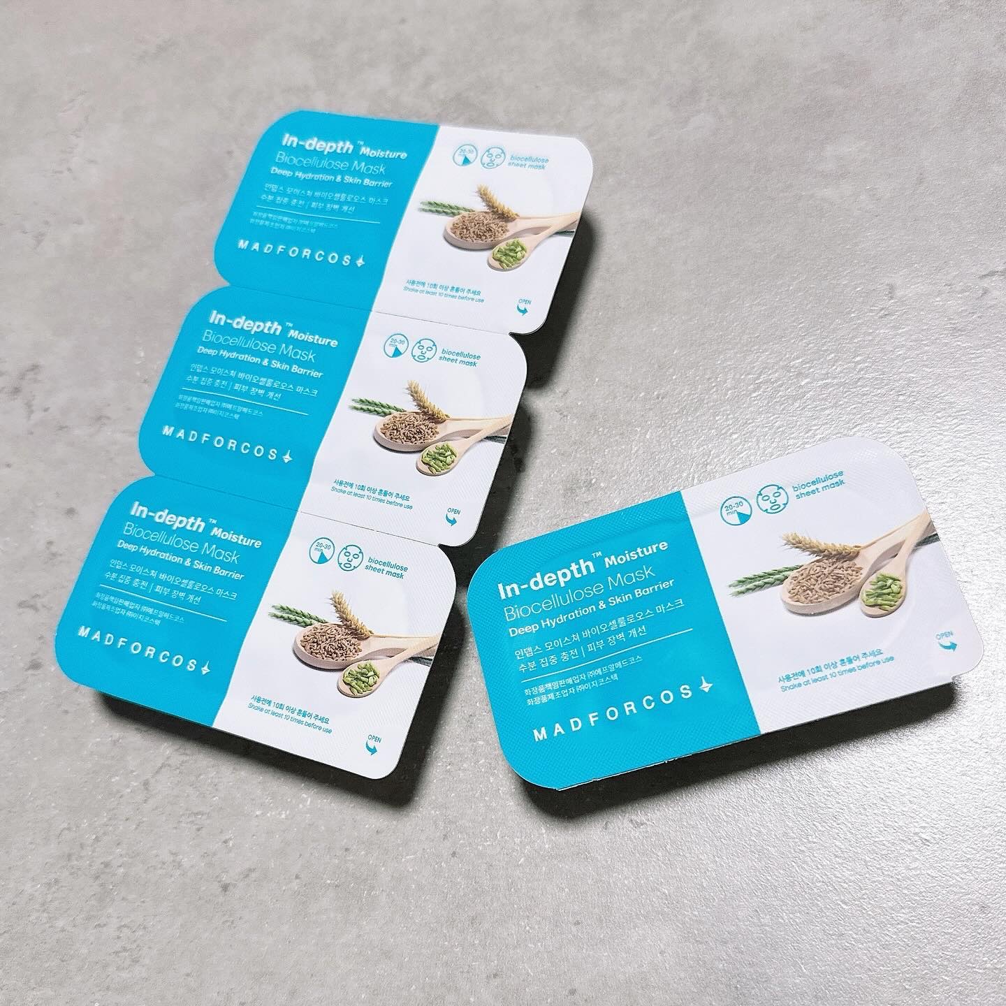 インデップス™モイスチャーバイオセルロースマスク/MADFORCOS/シートマスク・パックを使ったクチコミ（2枚目）