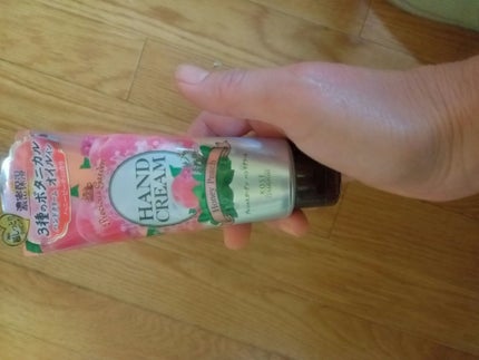 ハンドクリーム (ハニーピーチ)/プレシャスガーデン/ハンドクリームを使ったクチコミ(1枚目)