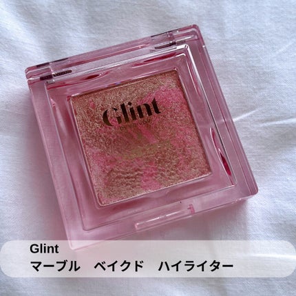 マーブルベイクドハイライター/Glint/パウダーハイライトを使ったクチコミ(6枚目)