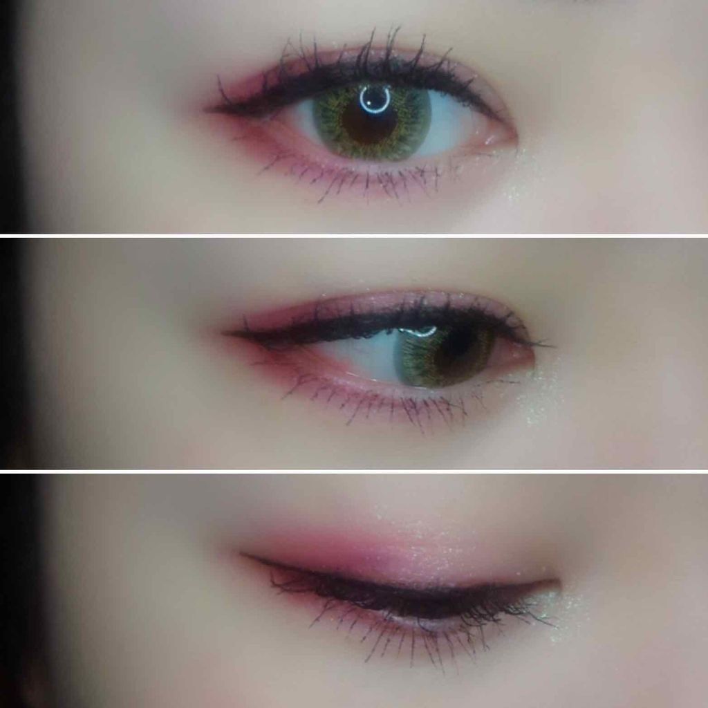 i’m meme アイシャドウパレット ウォーターフィットのクチコミ「私はピンク色なアイシャドウが大好きです！

今回は、最近買ったばかりのアイシャドウを紹介します.....」（2枚目）