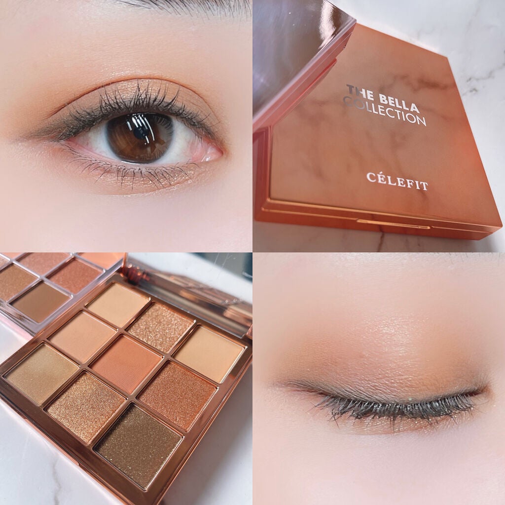 The Bella collection eyeshadow palette/CELEFIT/アイシャドウパレットを使ったクチコミ(8枚目)