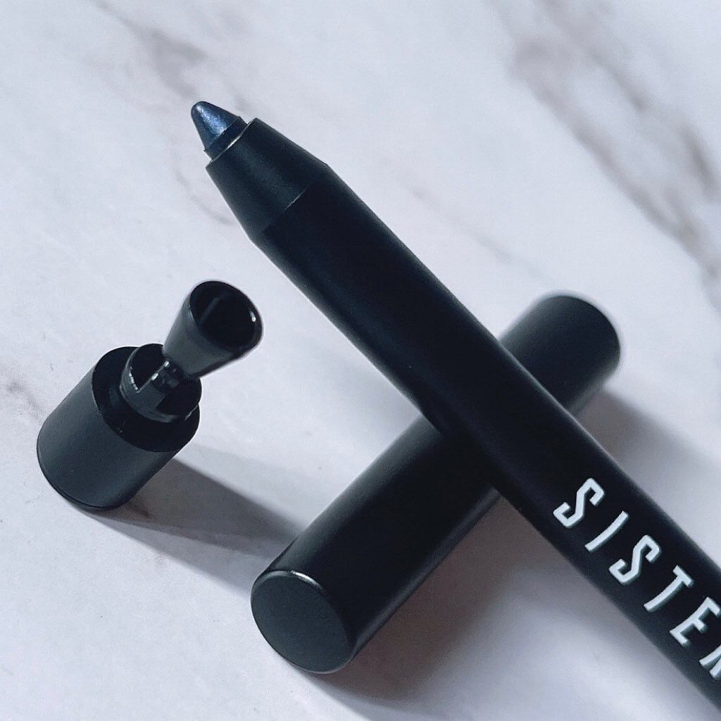 ウォータープルーフペンシルアイライナー 02 CHIC NAVY/SISTER ANN/ペンシルアイライナーを使ったクチコミ（1枚目）