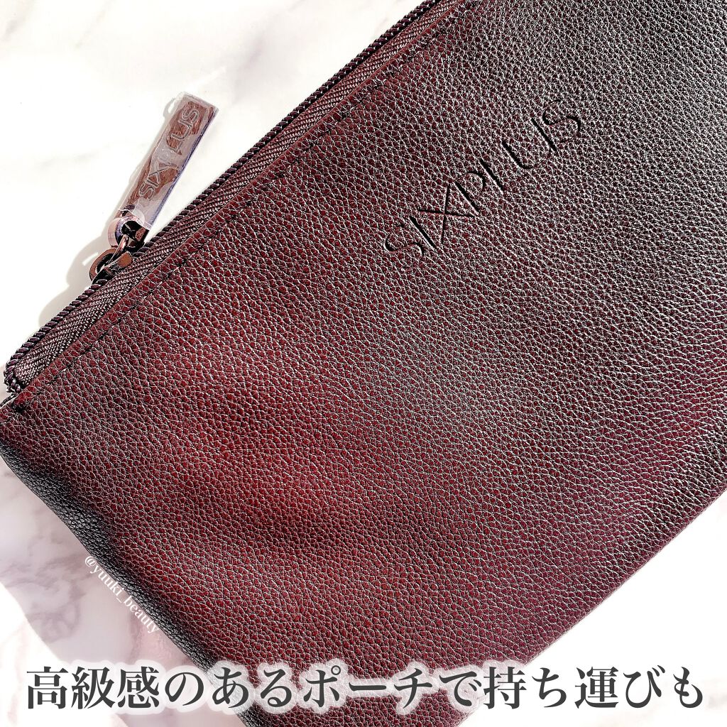 SIXPLUS ホワイトパール アイメイクブラシ 7本セット/SIXPLUS/メイクブラシを使ったクチコミ(4枚目)