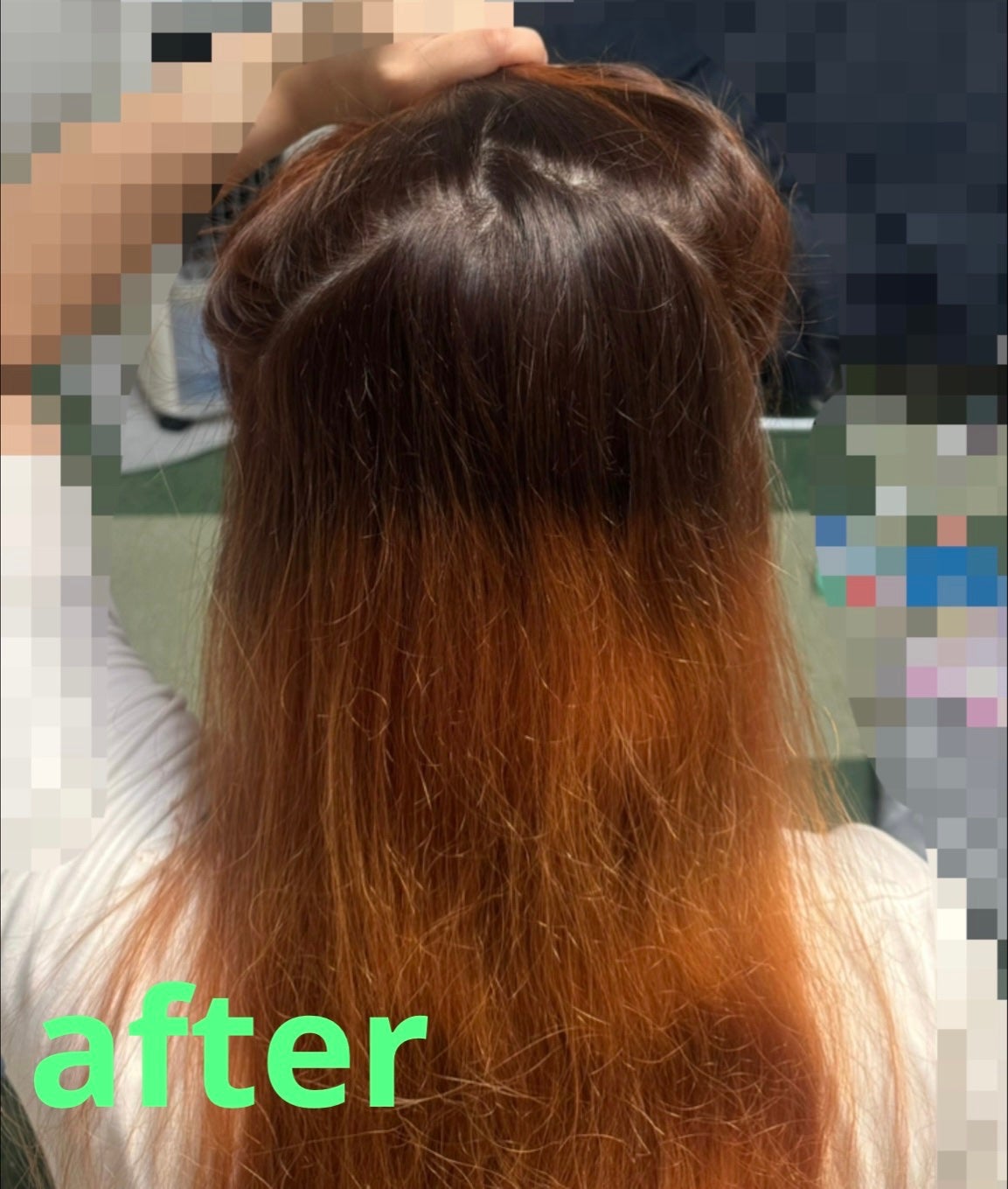 泡カラー/リーゼ/ヘアカラーを使ったクチコミ(7枚目)