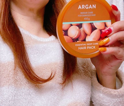 アルガンエッセンシャル ディープケアヘアパック/ネイチャーリパブリック/ヘアマスク・ヘアパックを使ったクチコミ(6枚目)