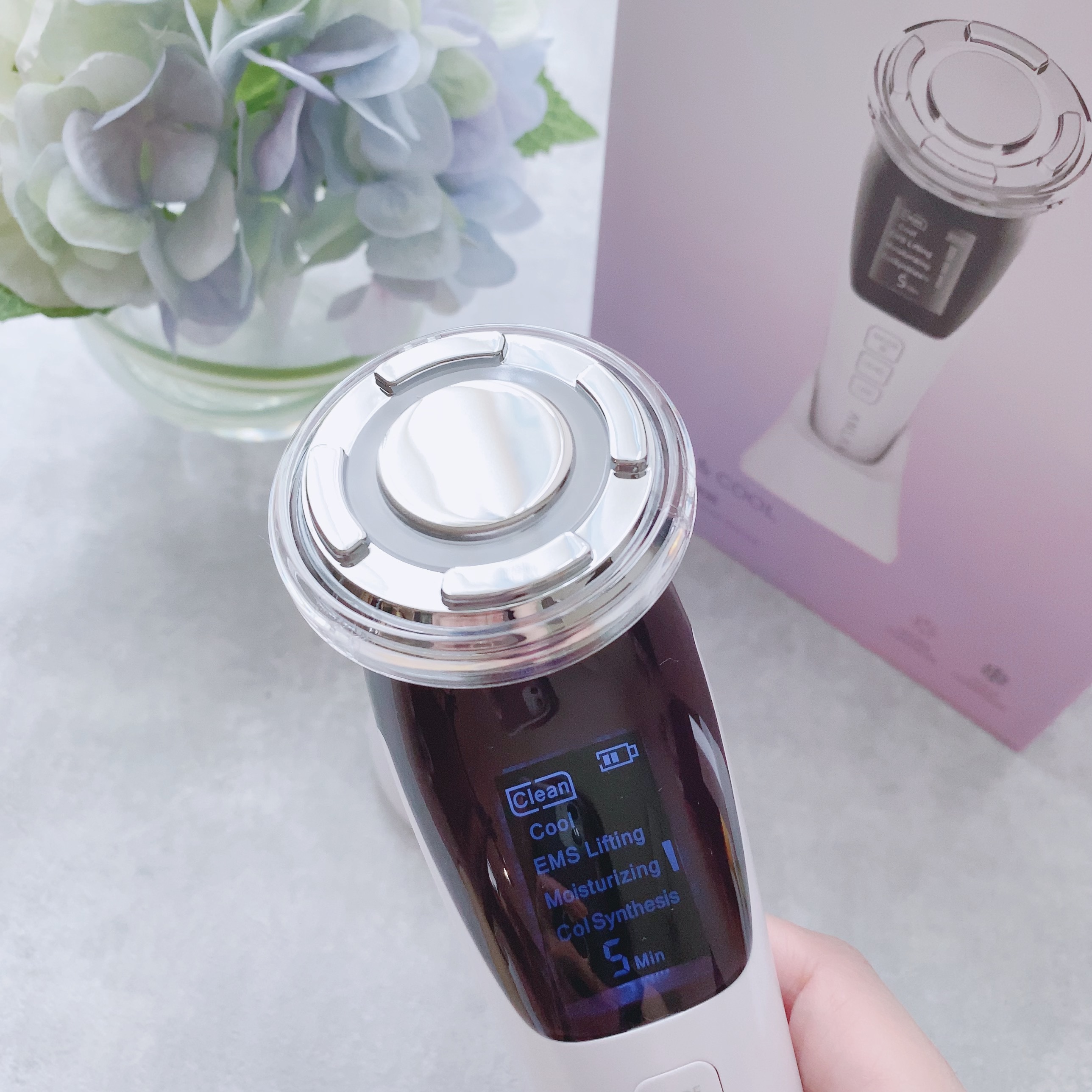 多機能温冷美顔器/ANLAN/美顔器・マッサージを使ったクチコミ（3枚目）