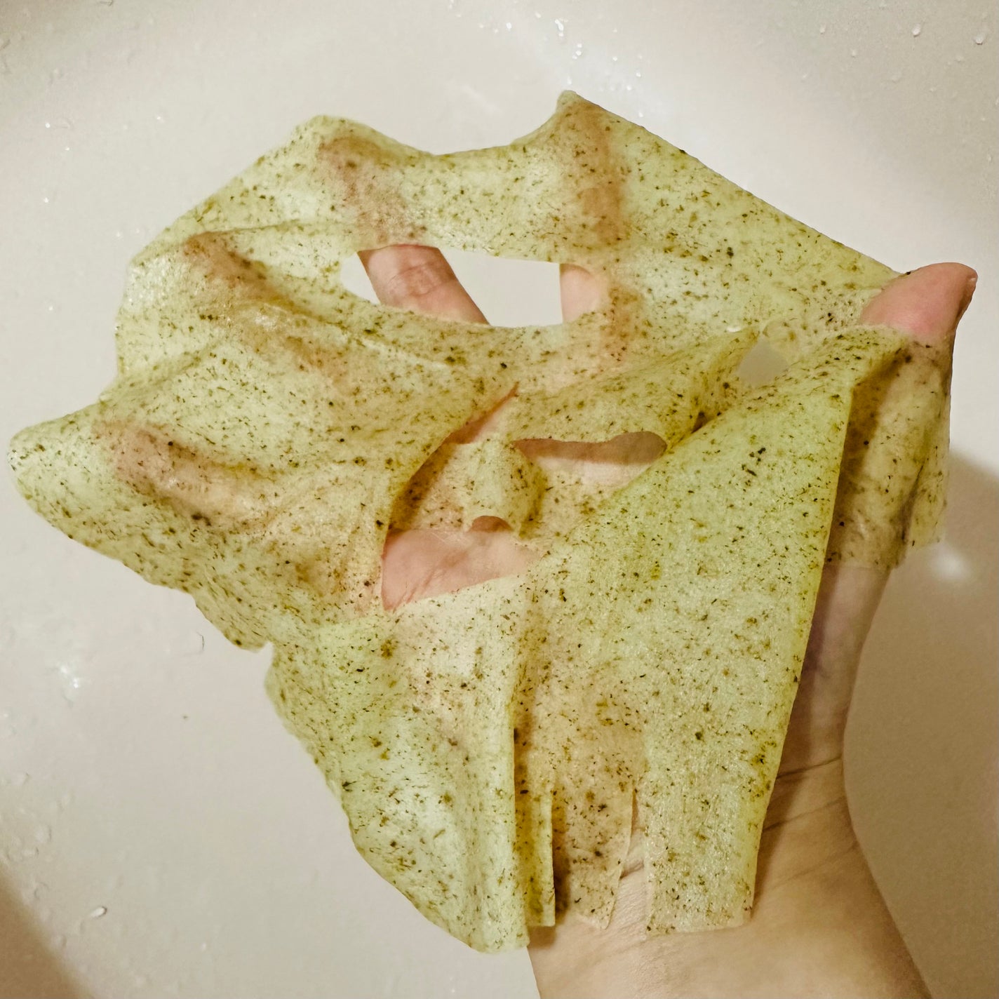 4番 ひんやりクーリングシートマスク/numbuzin/シートマスク・パックを使ったクチコミ(2枚目)