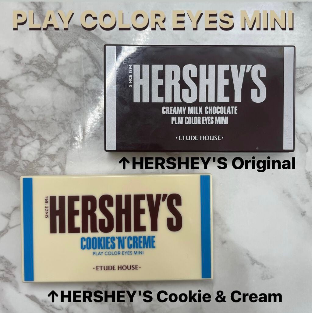 ハーシー プレイカラーアイズミニ/ETUDE/アイシャドウパレットを使ったクチコミ(1枚目)