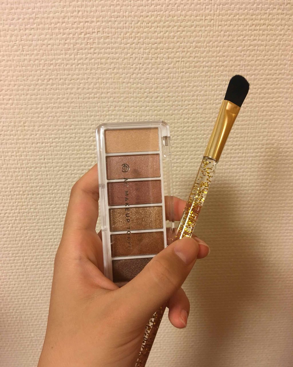 シャドウブラシ/セリア/メイクブラシを使ったクチコミ（1枚目）