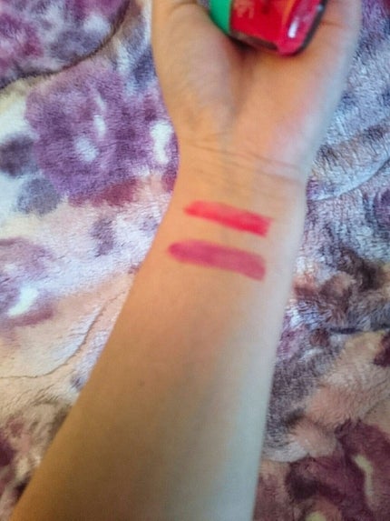 ディアダーリン ウォータージェルティント (アイスティント)/ETUDE/口紅を使ったクチコミ(2枚目)