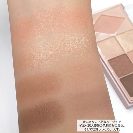 ウォンジョンヨ W デイリームードアップパレット /Wonjungyo/アイシャドウパレットを使ったクチコミ(5枚目)