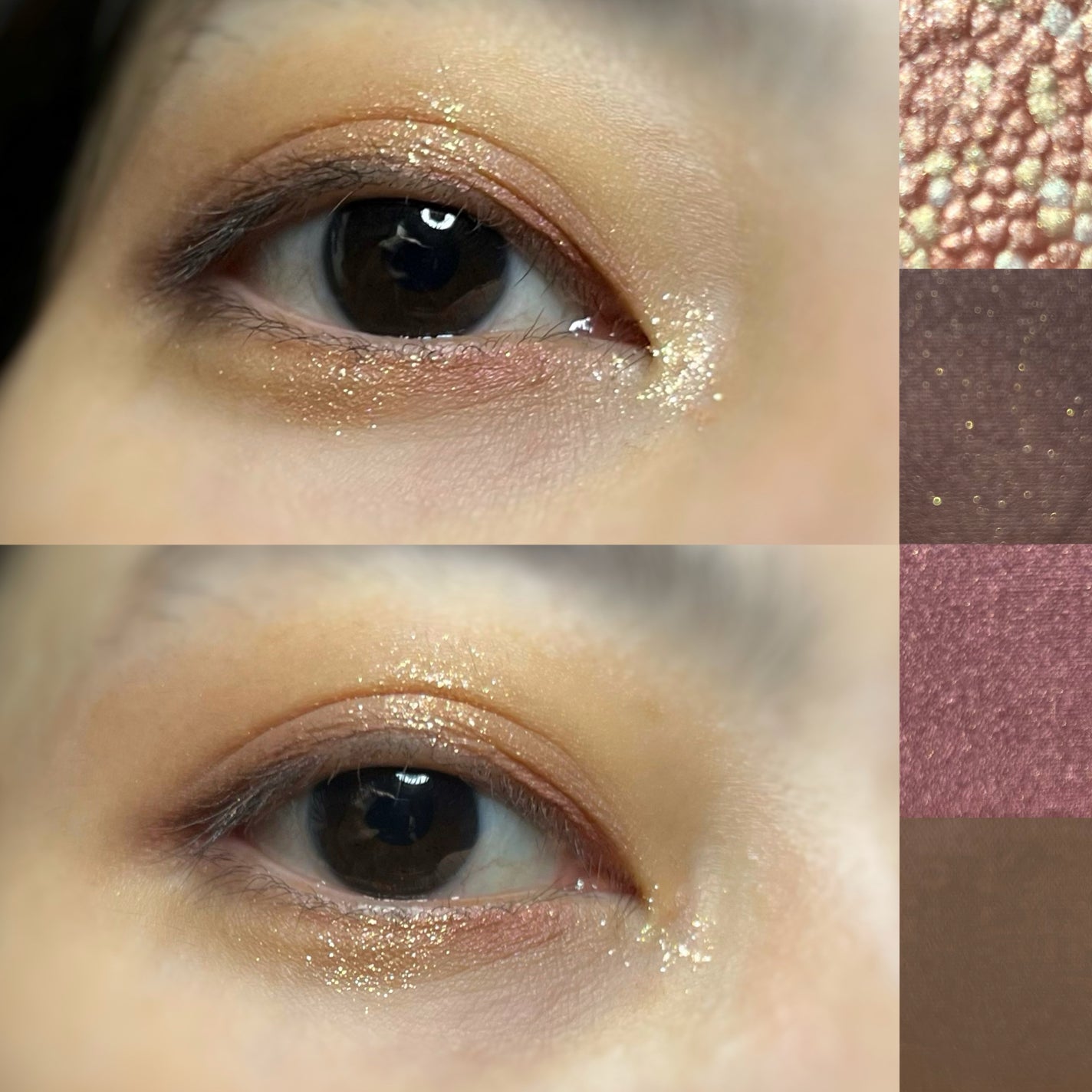 レブロン ダズル アイシャドウ クアッド/REVLON/アイシャドウパレットを使ったクチコミ(5枚目)