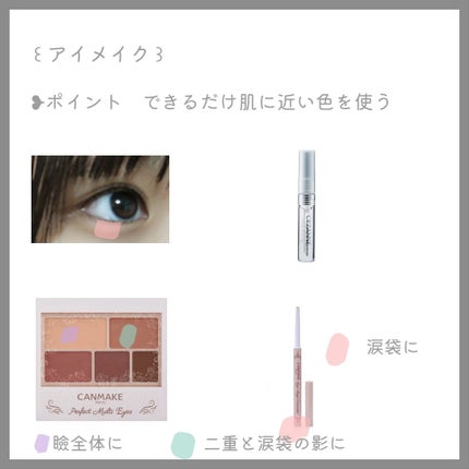 パーフェクトマルチアイズ/キャンメイク/アイシャドウパレットを使ったクチコミ(4枚目)