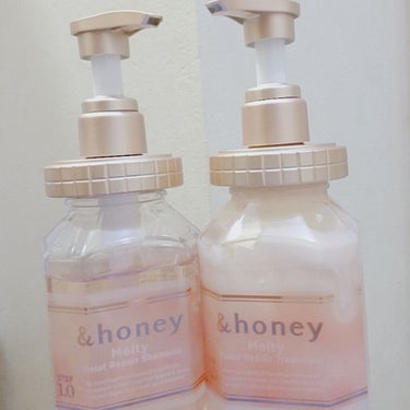 &honey Melty モイストリペア シャンプー1.0／モイストリペア ヘアトリートメント2.0/&honey/シャンプー・コンディショナーを使ったクチコミ（1枚目）