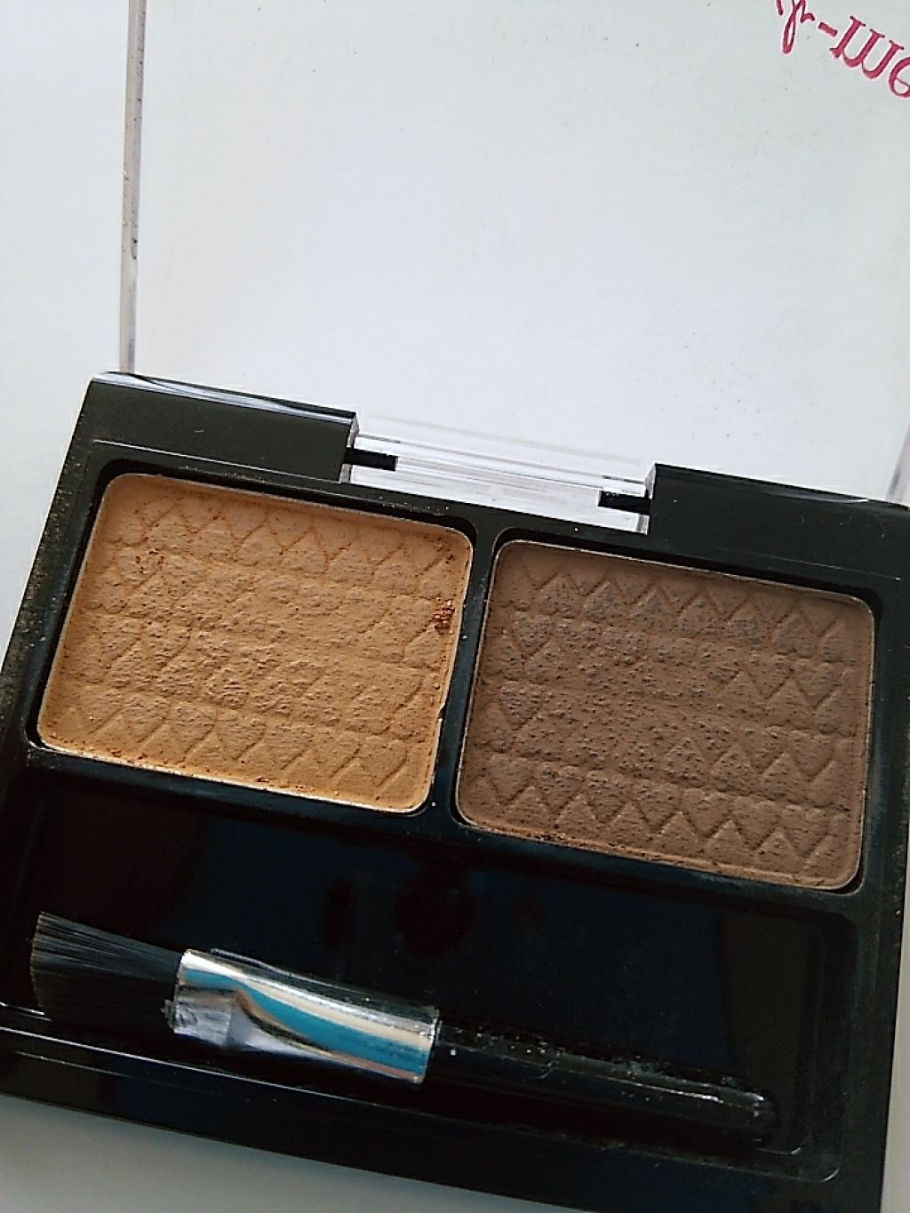 アイブロウパウダー ナチュラルブラウン /crayontouch-me/パウダーアイブロウを使ったクチコミ（1枚目）