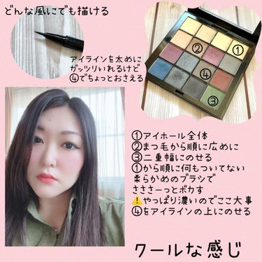 UT シャドウ パレット 01 カラー・スモーキー&ハイライト/NYX Professional Makeup/アイシャドウパレットを使ったクチコミ（1枚目）