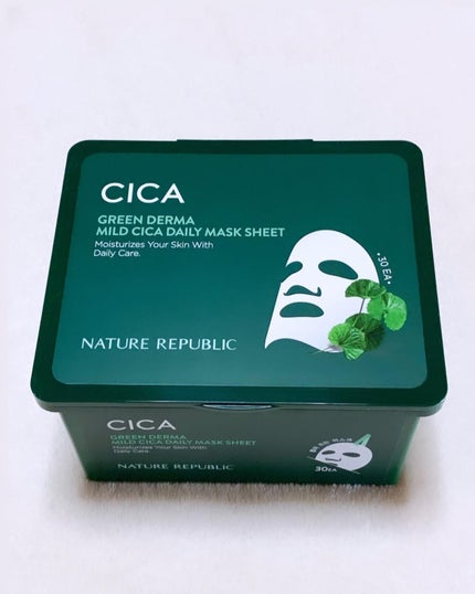 グリーンダーマCICA デイリーシートマスク/ネイチャーリパブリック/シートマスク・パックを使ったクチコミ(5枚目)