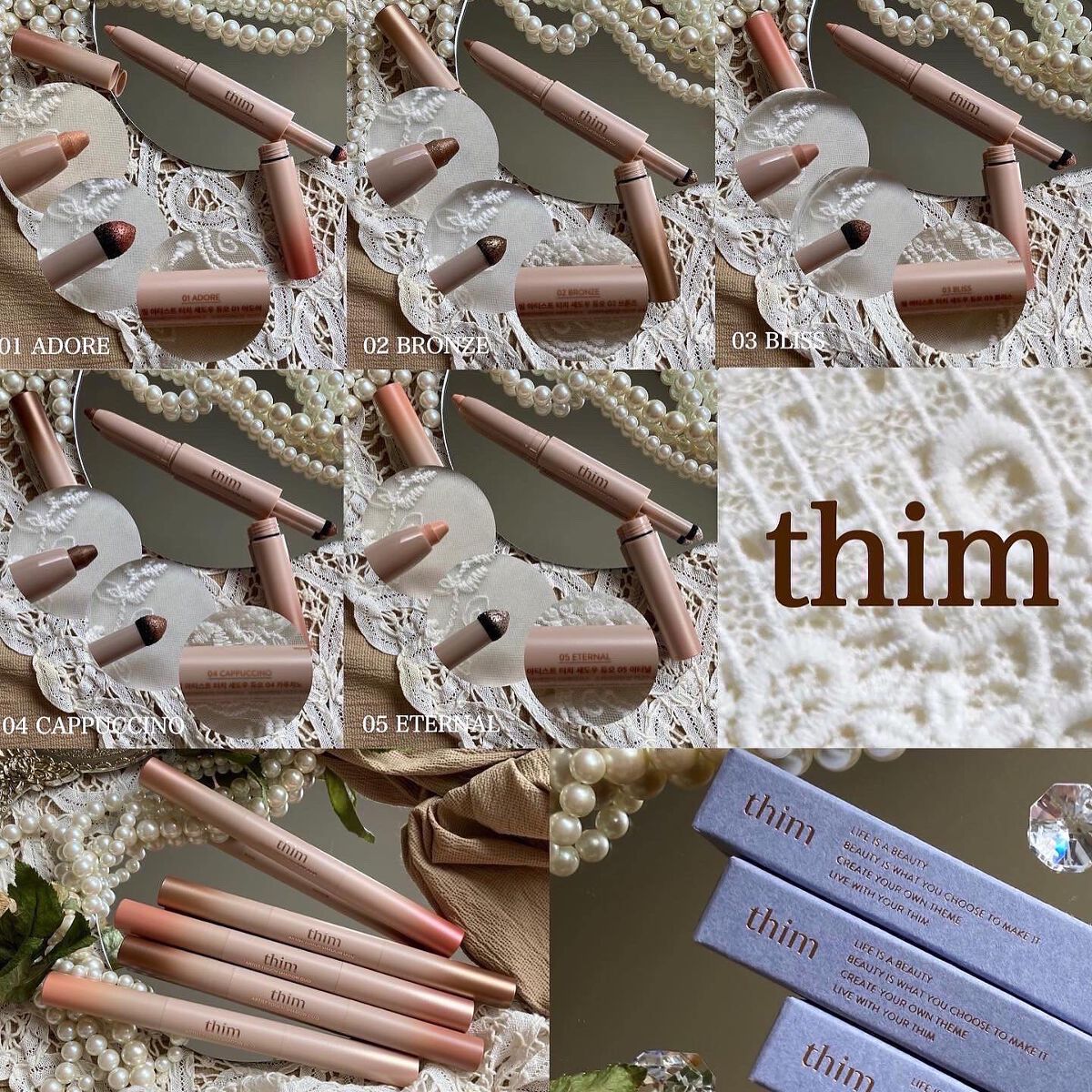 Artist Touch Shadow Duo/thim/スティックアイシャドウを使ったクチコミ(10枚目)