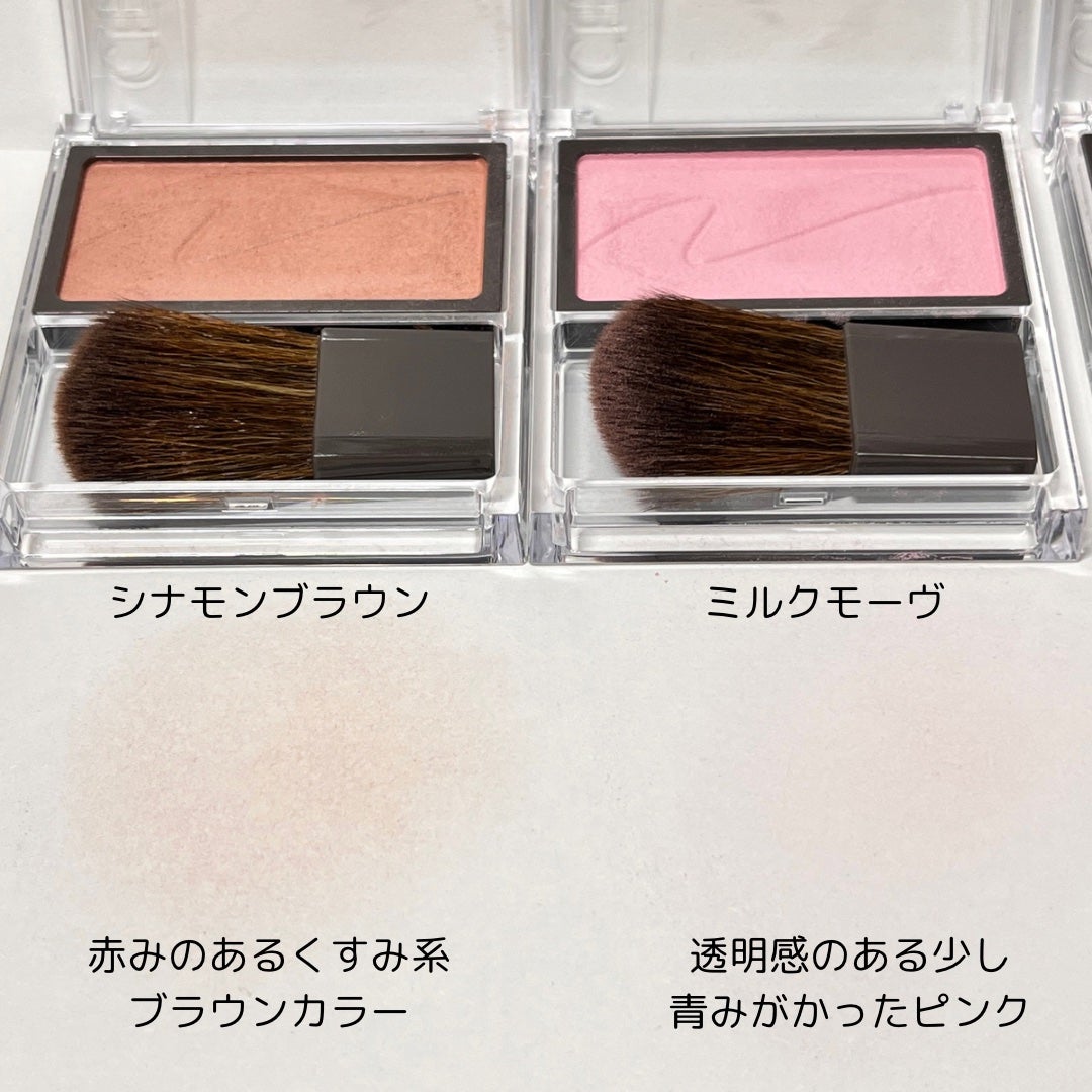 チークブラッシュ/CEZANNE/パウダーチークを使ったクチコミ(3枚目)