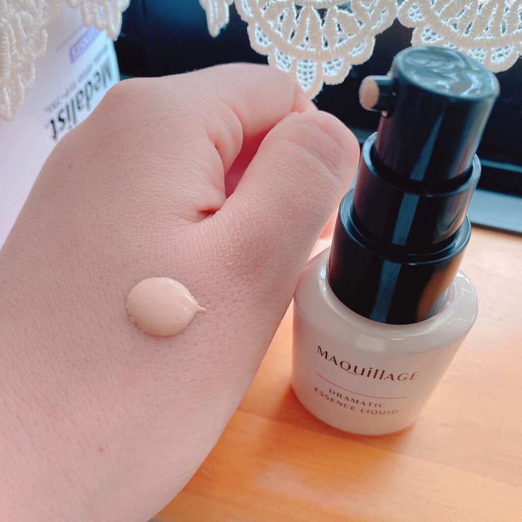 ドラマティックエッセンスリキッド/マキアージュ/リキッドファンデーションを使ったクチコミ(4枚目)