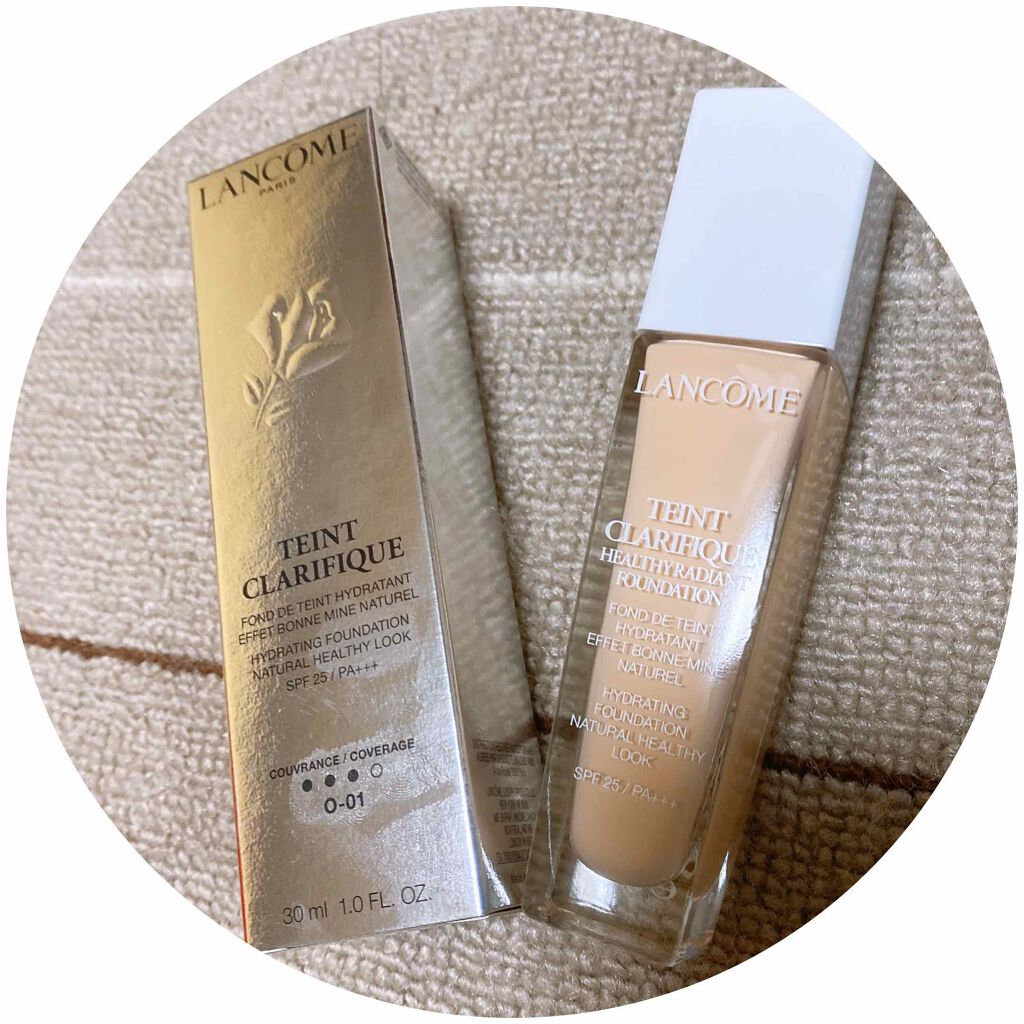 タンミラク リキッド O-025 標準的なオークル/LANCOME/リキッドファンデーションを使ったクチコミ（1枚目）