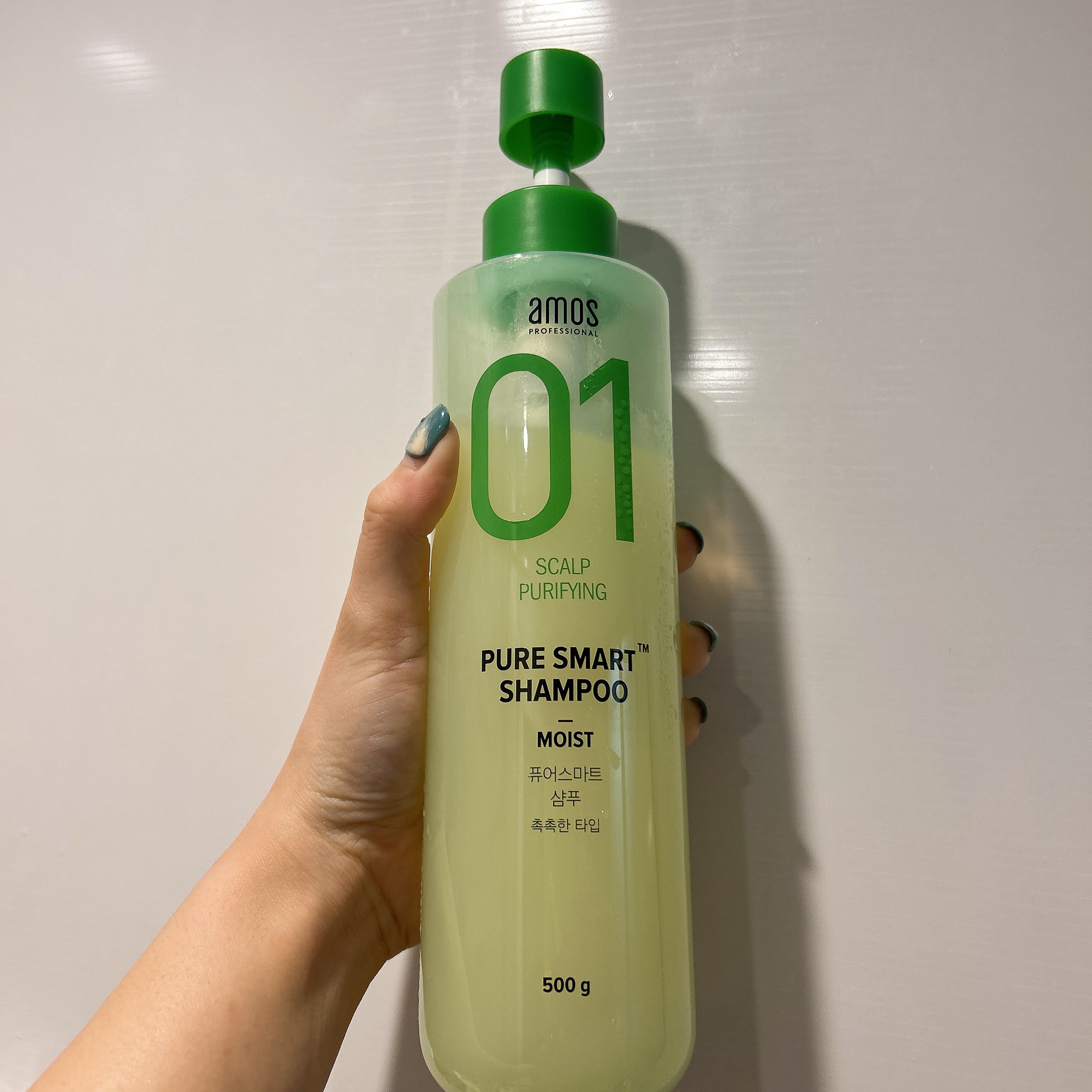 ピュアスマートシャンプー(クール/モイスト/フレッシュ)/amos PROFESSIONAL/サロンシャンプーを使ったクチコミ（1枚目）