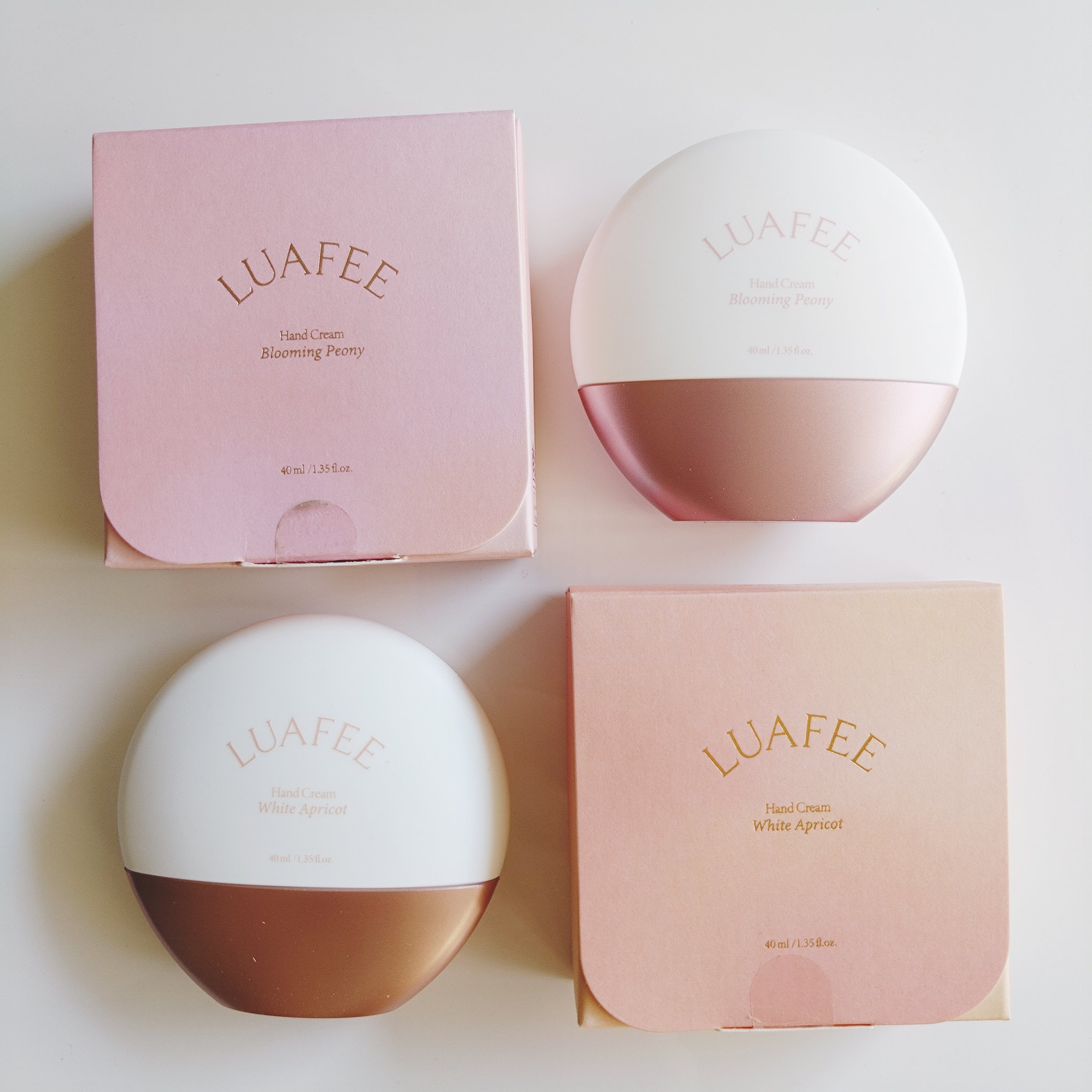 パフュームハンドクリームホワイトアプリコット/LUAFEE/ハンドクリームを使ったクチコミ（1枚目）