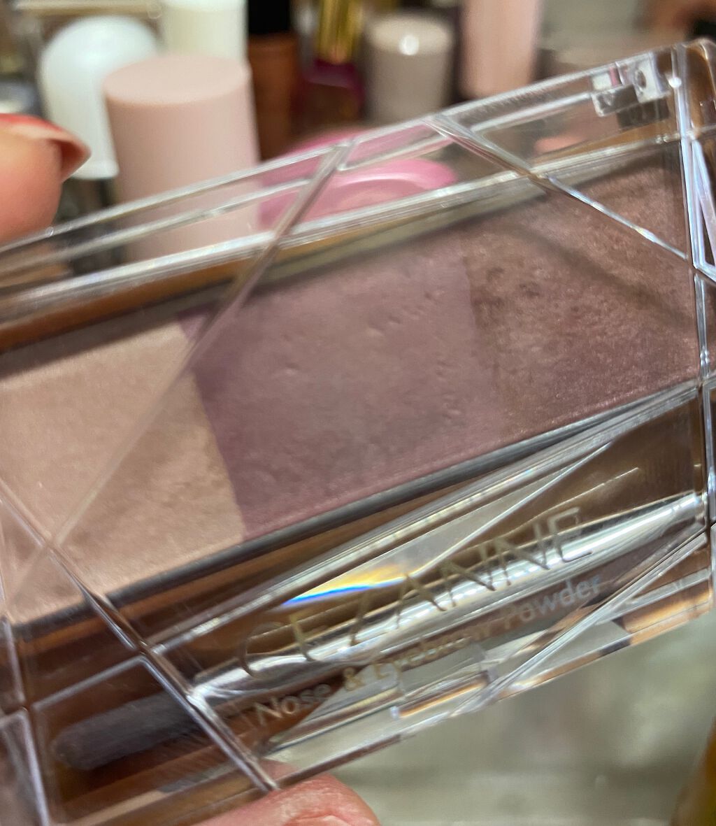 ノーズ＆アイブロウパウダー/CEZANNE/パウダーアイブロウを使ったクチコミ（3枚目）