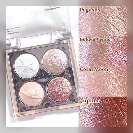 スターリーナイト シャドウパレット/dasique/アイシャドウパレットを使ったクチコミ(5枚目)