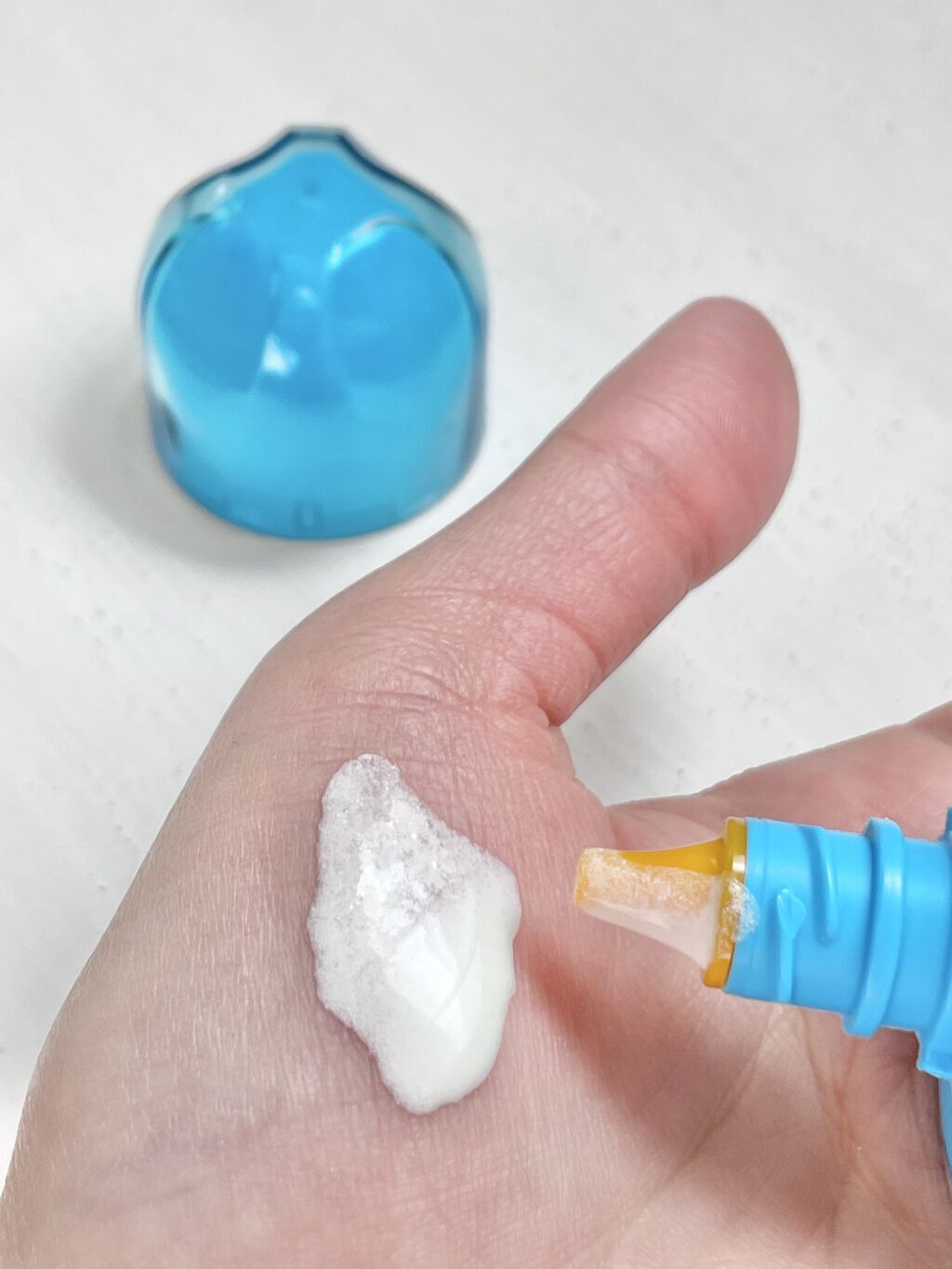 ビオレUV アクアリッチ アクアプロテクトローション(水層パック)/ビオレ/日焼け止めローションを使ったクチコミ（2枚目）