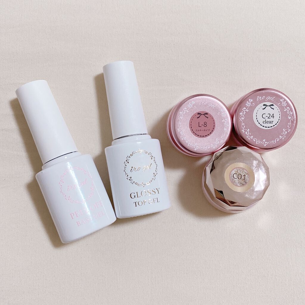 グロッシーノンワイプトップジェル/NAILTOWN/ジェルネイルを使ったクチコミ（2枚目）