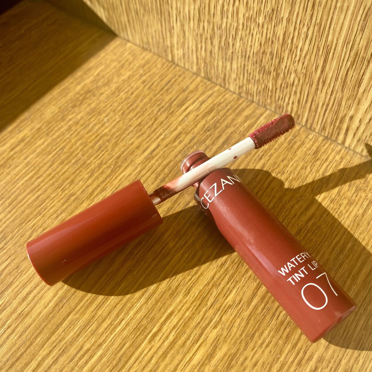 ウォータリーティントリップ/CEZANNE/リップティントを使ったクチコミ（2枚目）