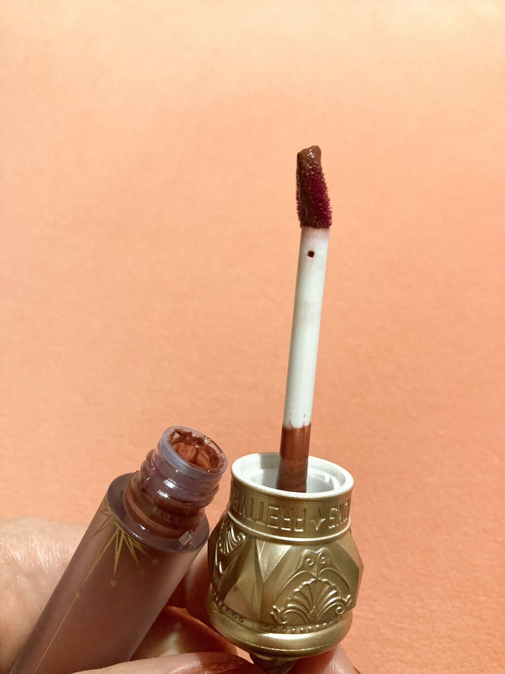 ユニコーンシリーズ マジックワンドルージュ ミルクティー(小奶罐）/FlowerKnows/口紅を使ったクチコミ（3枚目）