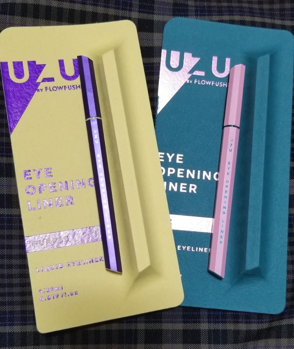 EYE OPENING LINER/UZU BY FLOWFUSHI/リキッドアイライナーを使ったクチコミ(1枚目)