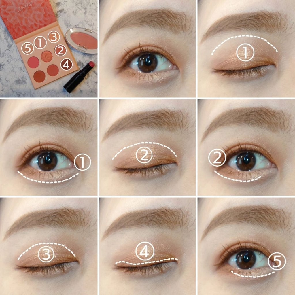 Coast to Coral/ColourPop/アイシャドウパレットを使ったクチコミ(4枚目)