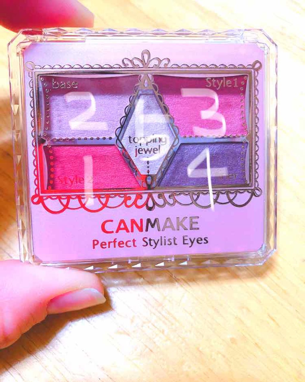 【旧品】パーフェクトスタイリストアイズ/キャンメイク/アイシャドウパレットを使ったクチコミ（2枚目）