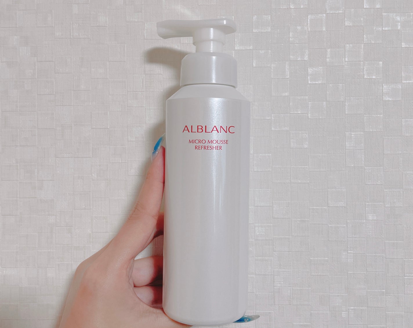 マイクロムース リフレッシャー/ALBLANC/泡洗顔を使ったクチコミ(1枚目)
