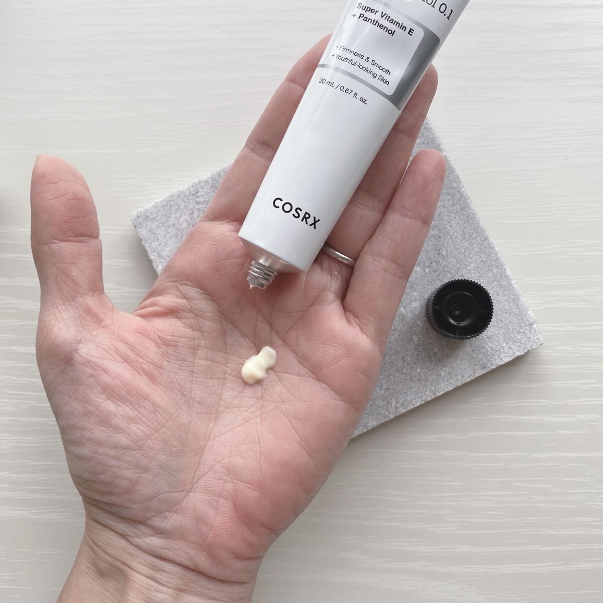RXザ・レチノール0.1クリーム/COSRX/フェイスクリームを使ったクチコミ（2枚目）