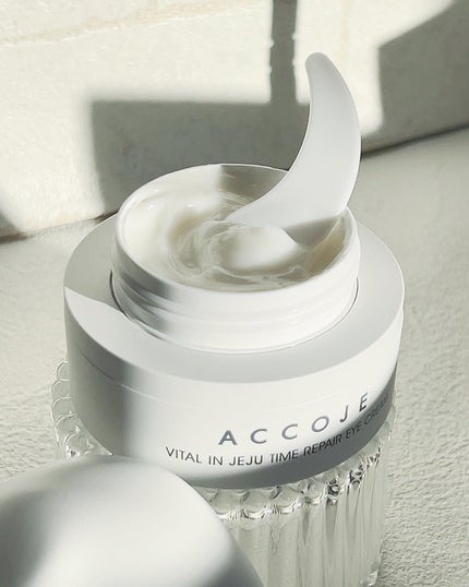 バイタル イン ジェジュ タイム リペア アイクリーム/ACCOJE/アイケア・アイクリームを使ったクチコミ(4枚目)