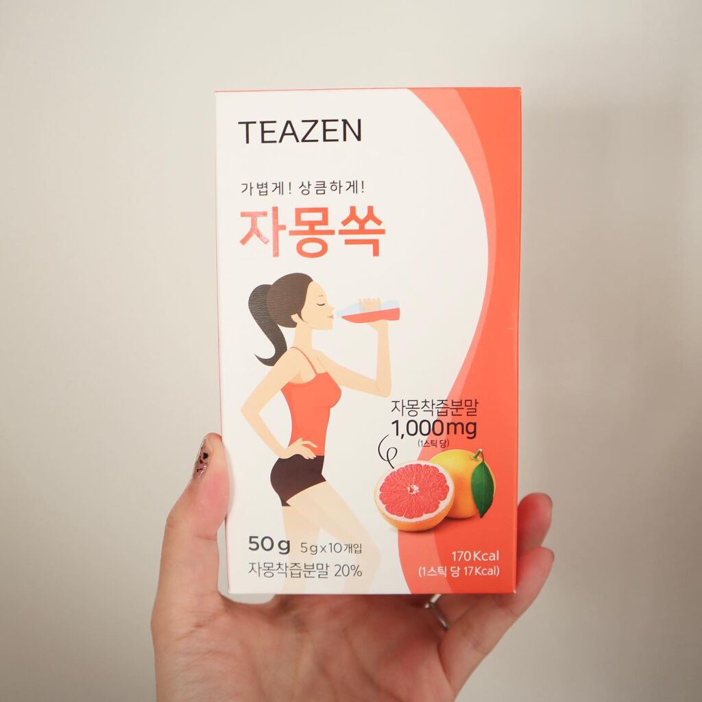 グレープフルーツ 粉末茶/TEAZEN/ドリンクを使ったクチコミ（2枚目）