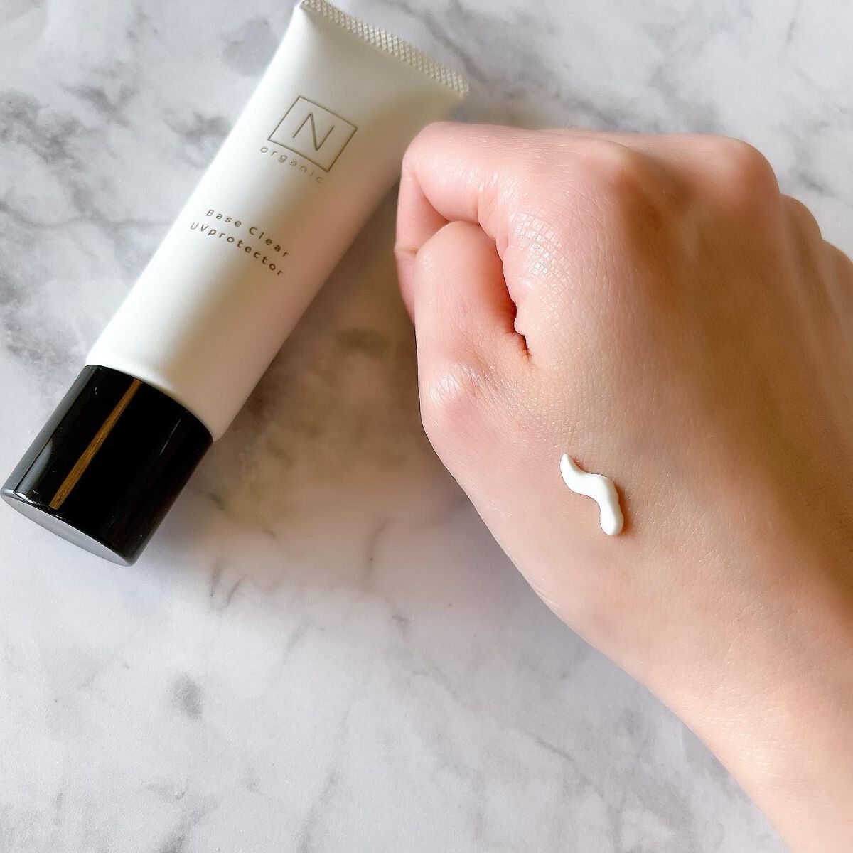 ベース クリアUVプロテクター/N organic/日焼け止めクリームを使ったクチコミ(2枚目)