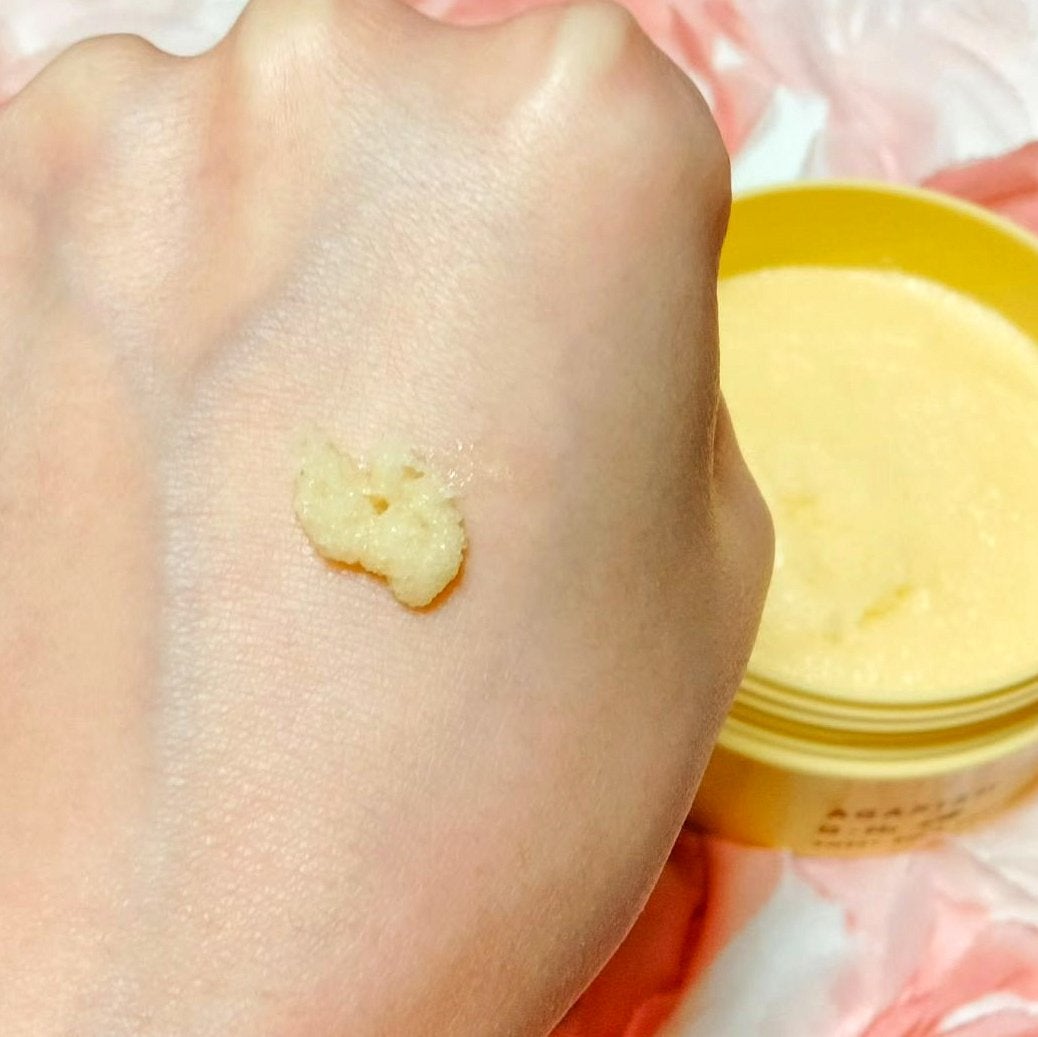 Q+Me スウィートボムタラソスクラブレモンティーの香り/AGARISM/バスト・ヒップケアを使ったクチコミ(2枚目)