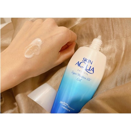 スキンアクア スーパーモイスチャージェル/スキンアクア/日焼け止めジェルを使ったクチコミ(4枚目)