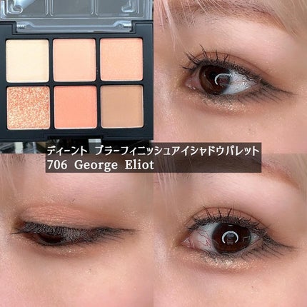 ブラーフィニシュシャドウパレット/Dinto/アイシャドウパレットを使ったクチコミ(4枚目)