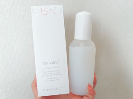 コスメデコルテ 薬用 マイクロバーム ローション ミスト〈薬用化粧液〉【医薬部外品】/DECORTÉ/ミスト状化粧水を使ったクチコミ(1枚目)