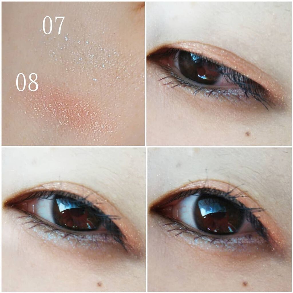 シングルカラーアイシャドウ/CEZANNE/単色アイシャドウを使ったクチコミ(2枚目)