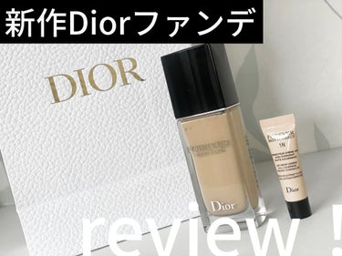 ディオールスキン フォーエヴァー フルイド グロウ/Dior/リキッドファンデーションを使ったクチコミ（1枚目）