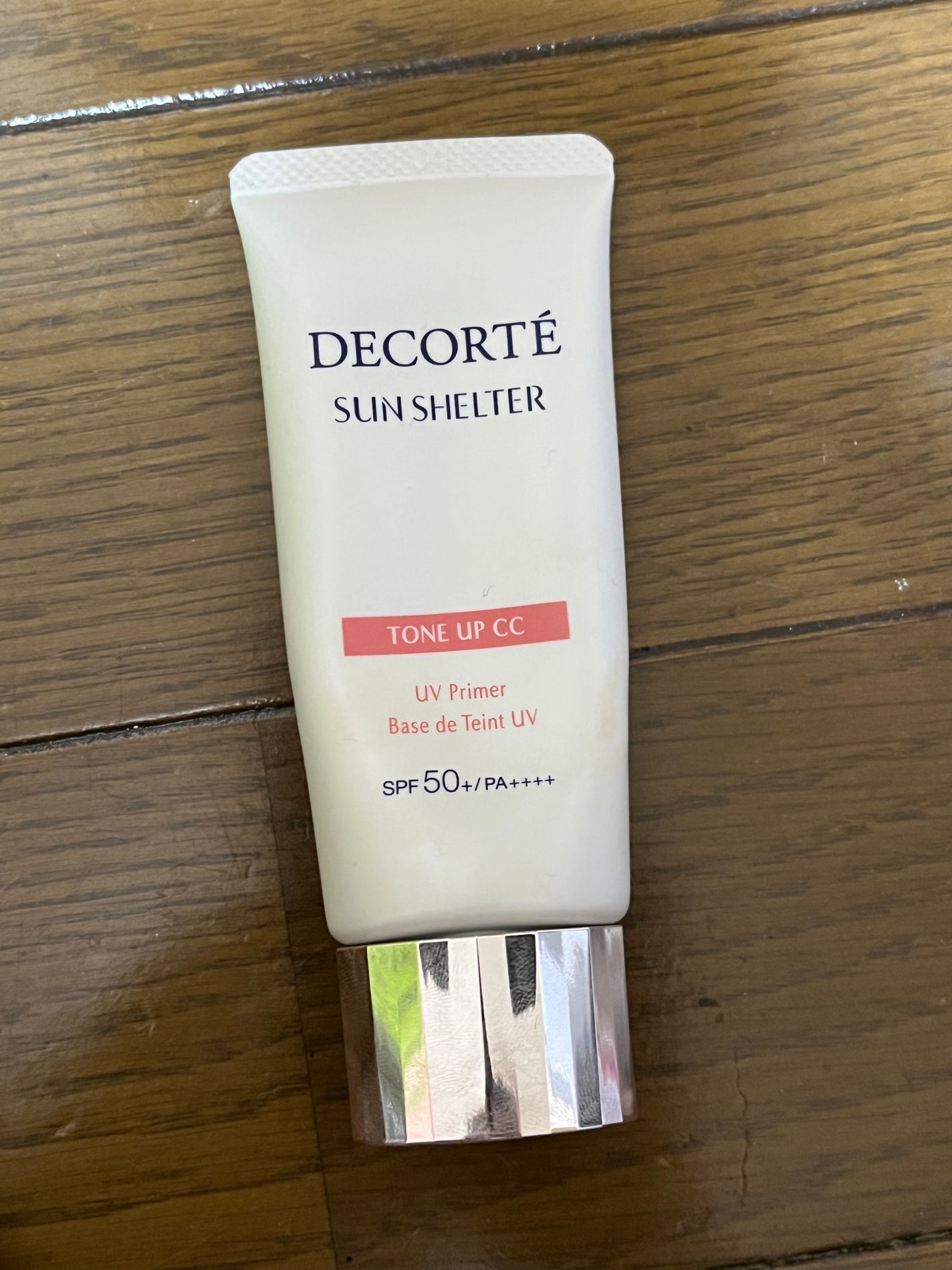 サンシェルター マルチ プロテクション トーンアップCC/DECORTÉ/化粧下地を使ったクチコミ(1枚目)