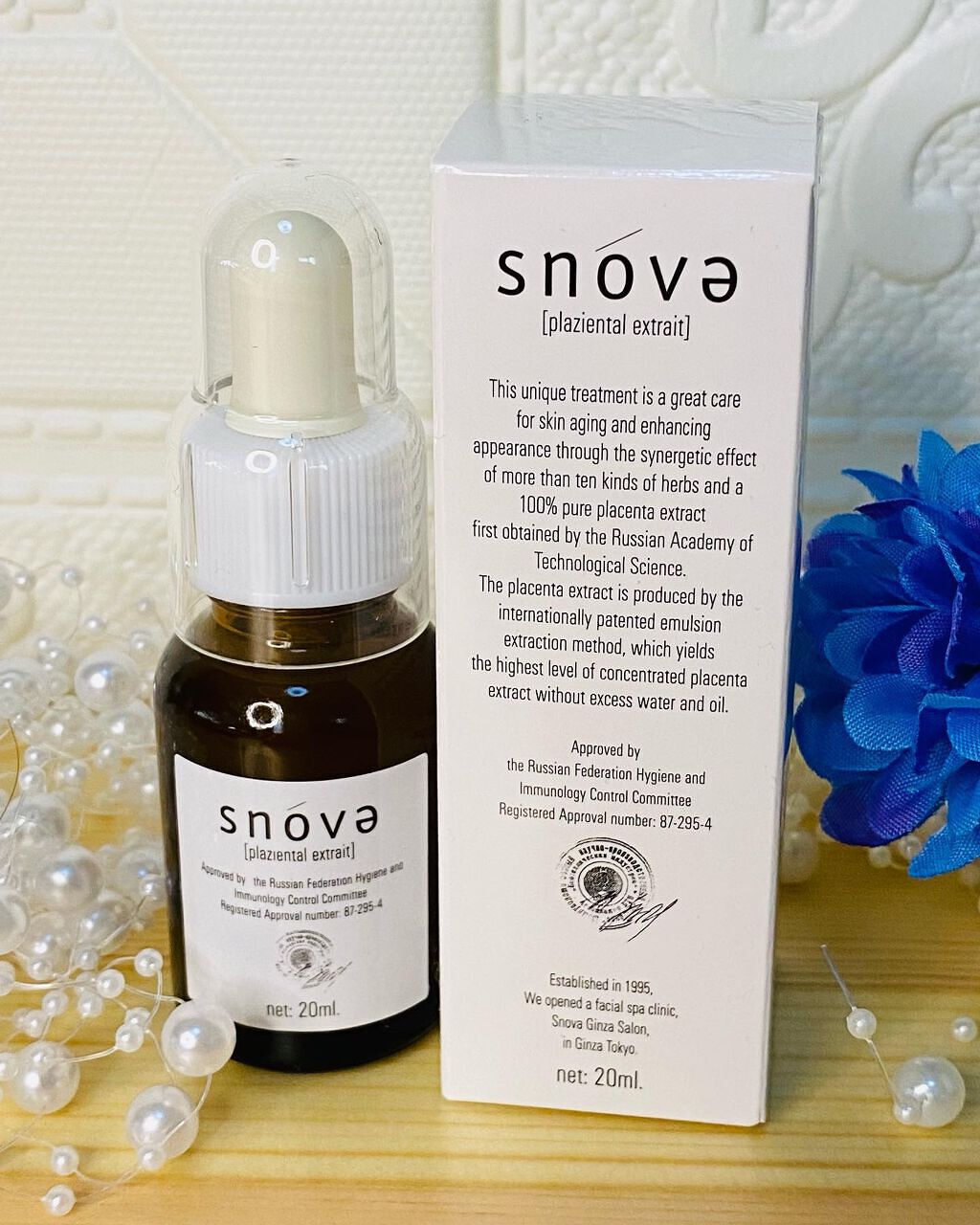 プラツェンタール エキストレ/スノーヴァ/美容液を使ったクチコミ(1枚目)