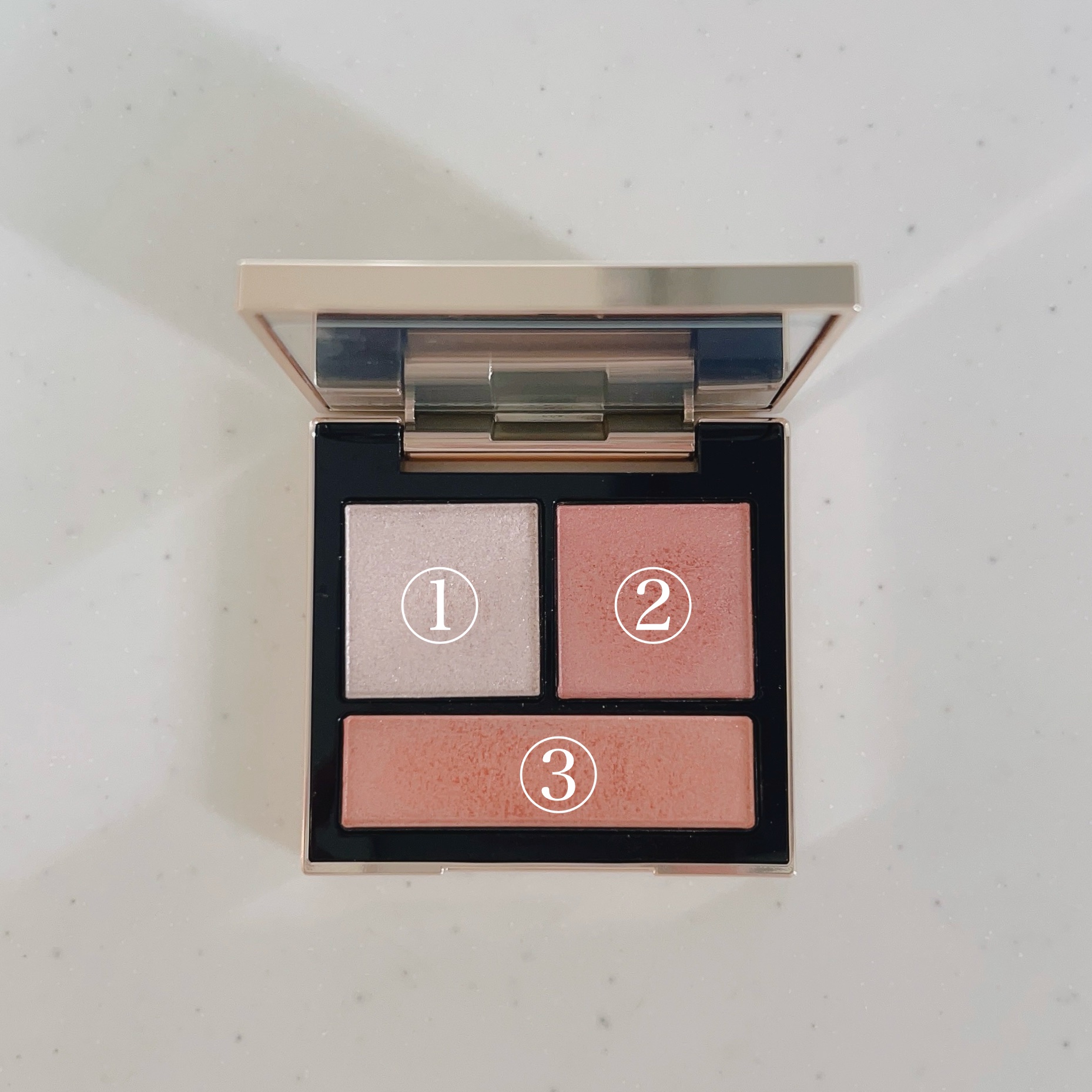 テイラード カラー アイズ 05 Golden Hour/SNIDEL BEAUTY/アイシャドウパレットを使ったクチコミ（2枚目）